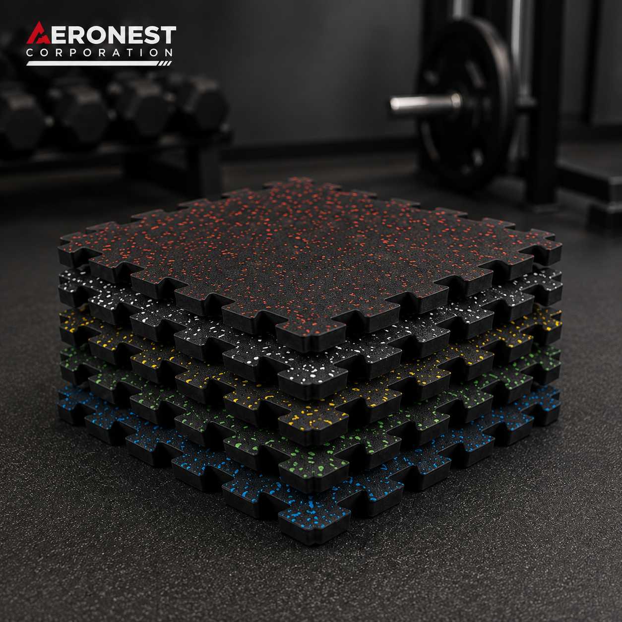Aeronest interlocking gym mats